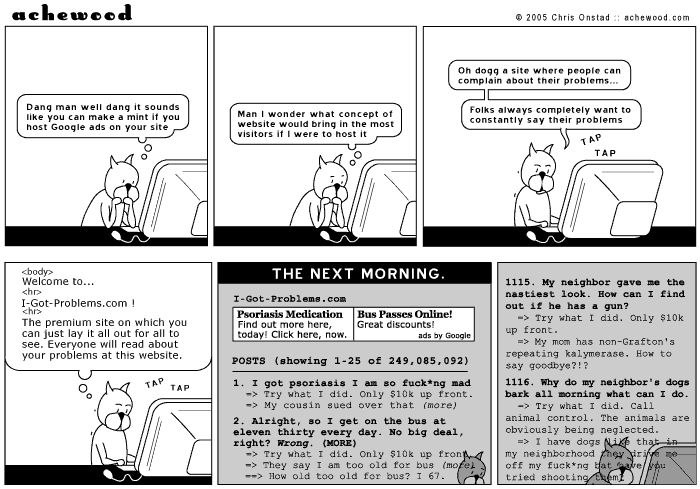 Comic for July 18, 2005