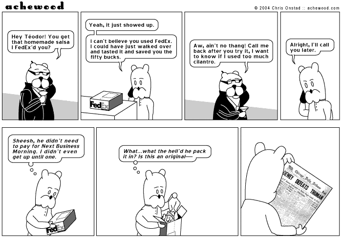 Comic for October 11, 2004