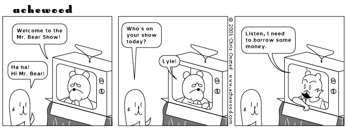 Comic for October 18, 2001