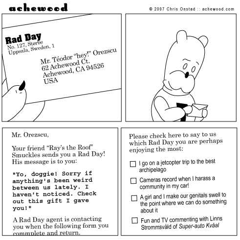 Comic for October 25, 2007