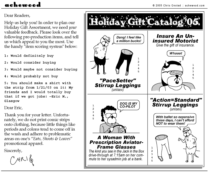 Comic for November 17, 2005